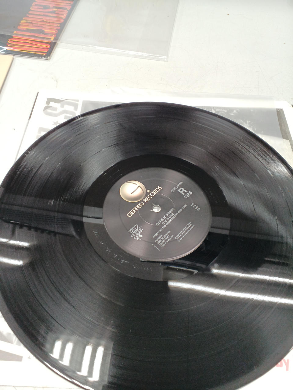 GEFFEN RECORDS GUNS N' ROSES G N' R LIES