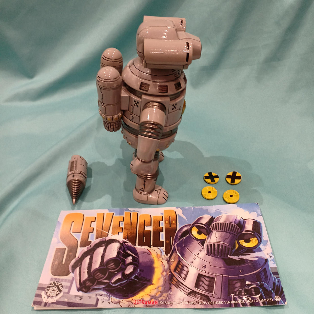 PLANET-X Sofubi Collection Sevengar (Gray Molding)