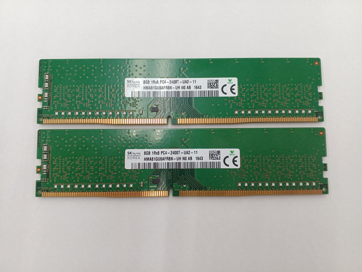 SK HYNIX PC Memory (Pair) PC4-2400T 8GB x 2 Cards 16GB
