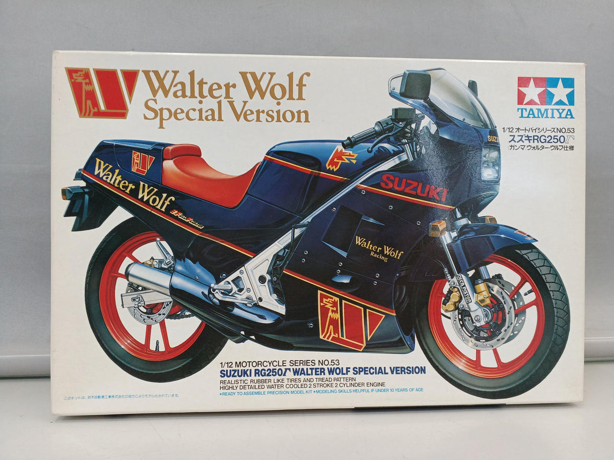 TAMIYA Suzuki RG250 Walter Wolf Used KIT NO1453*1000 53 - Banzai Thrifting | BanzaiHobby