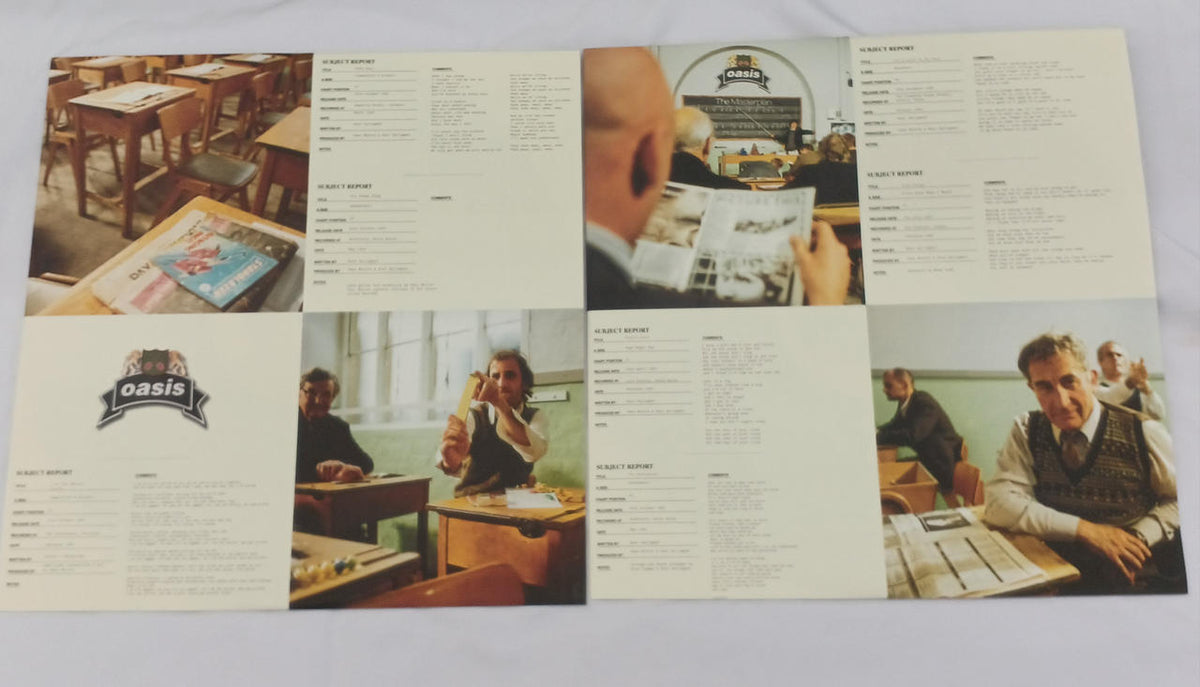 HELTER SKELTER LP record OASIS/THE MASTERPLAN