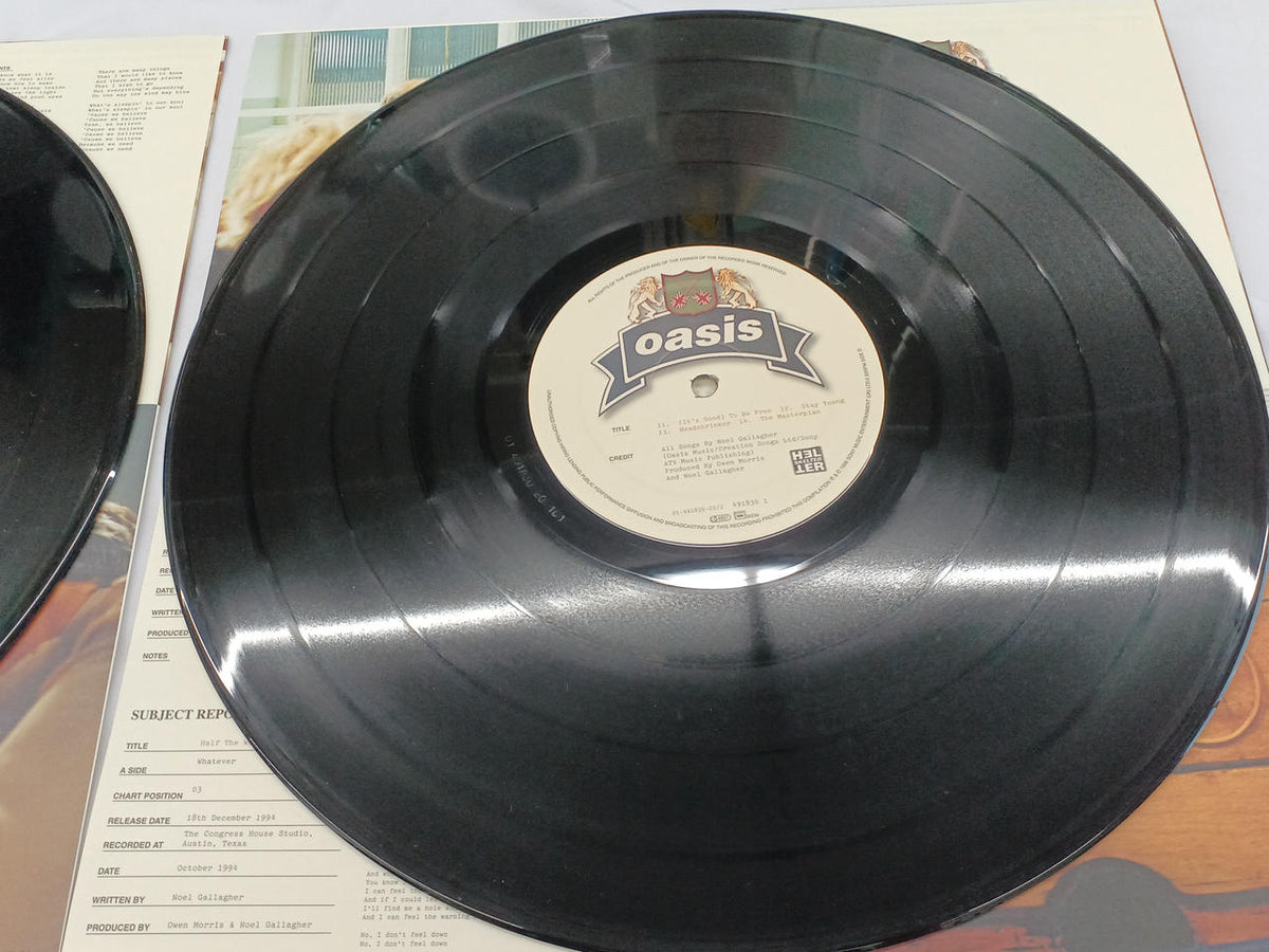 HELTER SKELTER LP record OASIS/THE MASTERPLAN