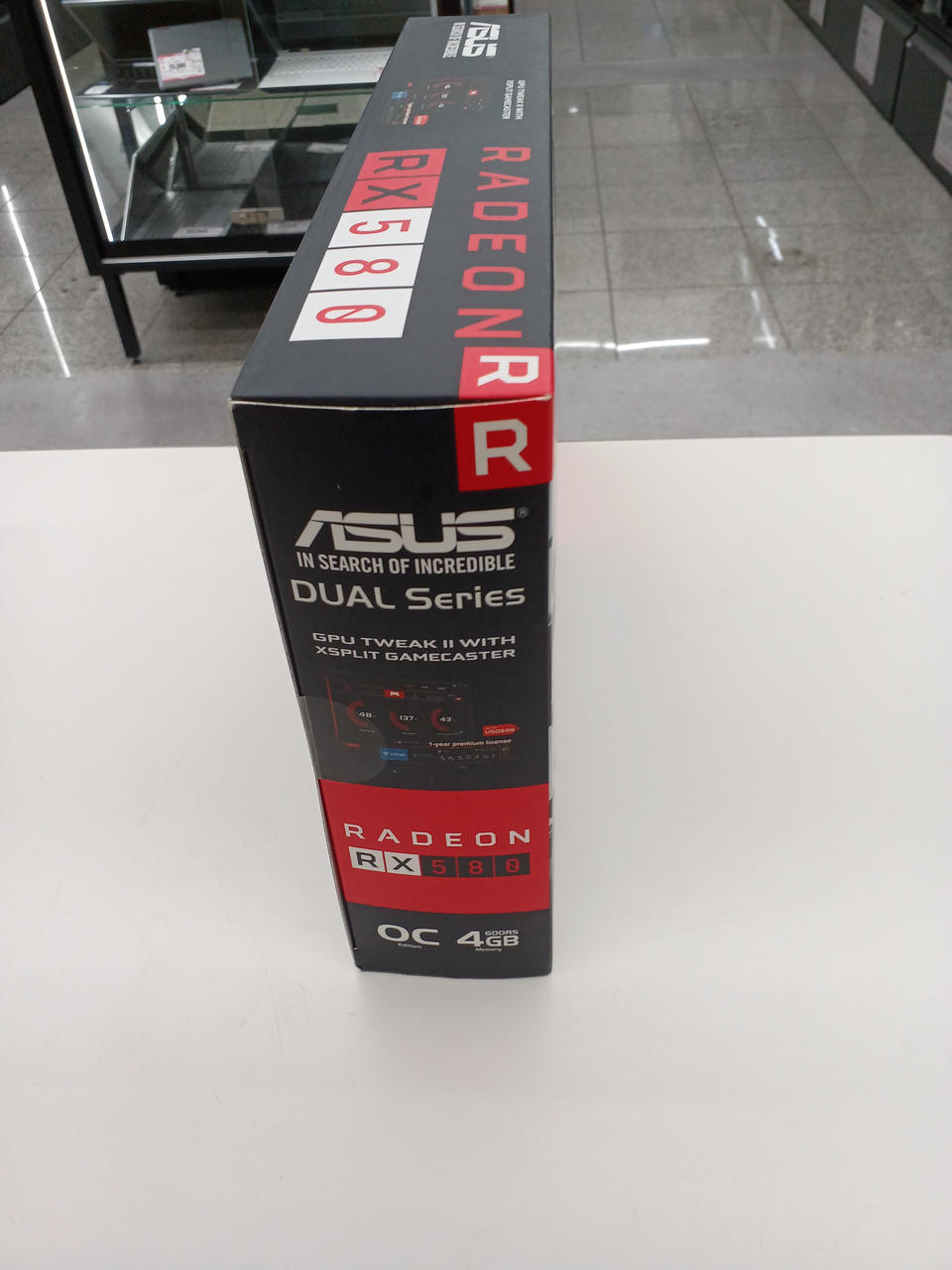 ASUS Graphics Card DUAL-RX580-O4G