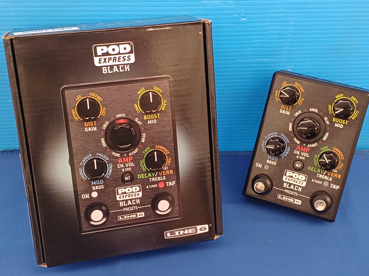 LINE6 Effects pedal: POD EXPRESS BLACK – BanzaiHobby