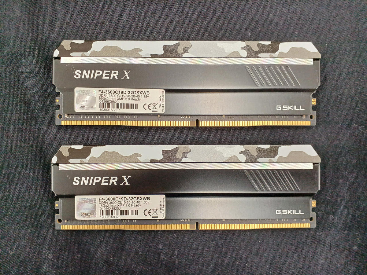 G.SKILL 2 × 16GB PC Memory F4-3600C19D-32GSXWB