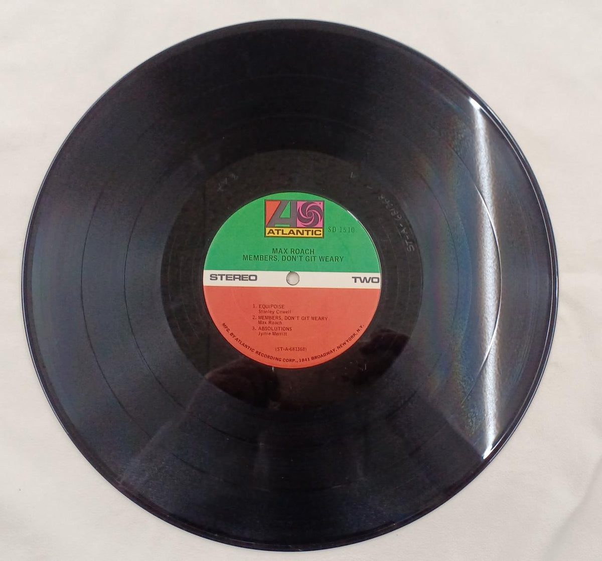 ATLANTIC Record MEMBERS, DON'T GIT WEARY