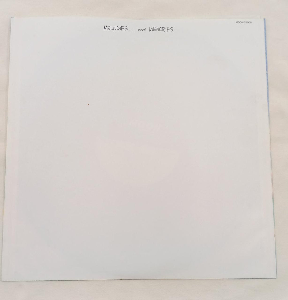 MOON RECORDS Record MELODIES
