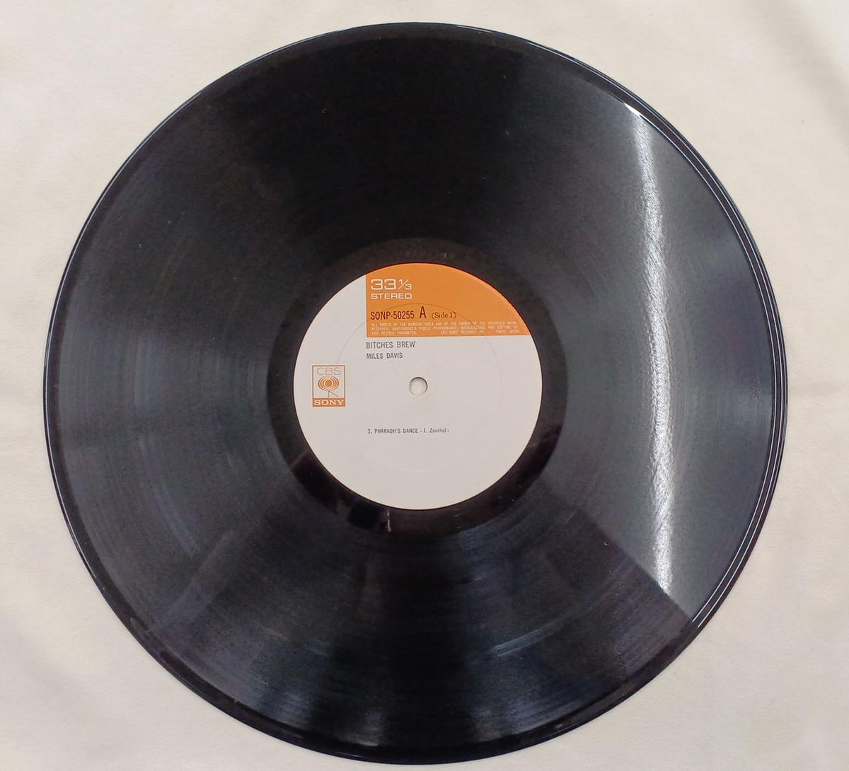 SONY Record MILES DAVIS BITCHES BREW