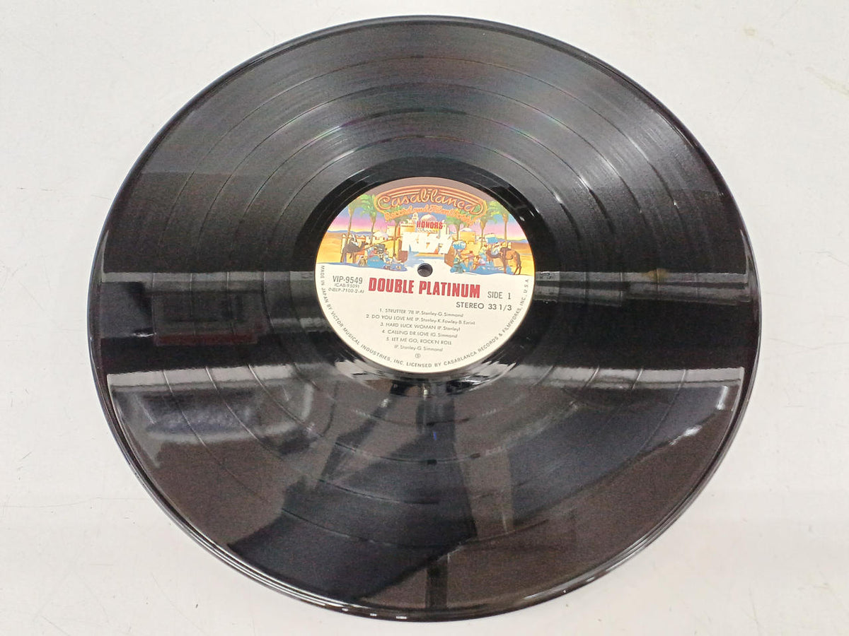 VICTOR Western Music Record KISS / Double Platinum