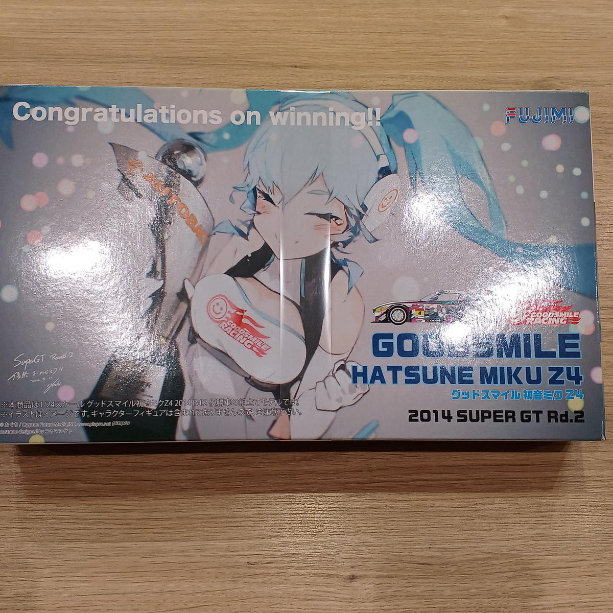 FUJIMI Good Smile Hatsune Miku Z4 2014 SUPER GT Rd.2 Fuji Winner - Banzai Thrifting | BanzaiHobby