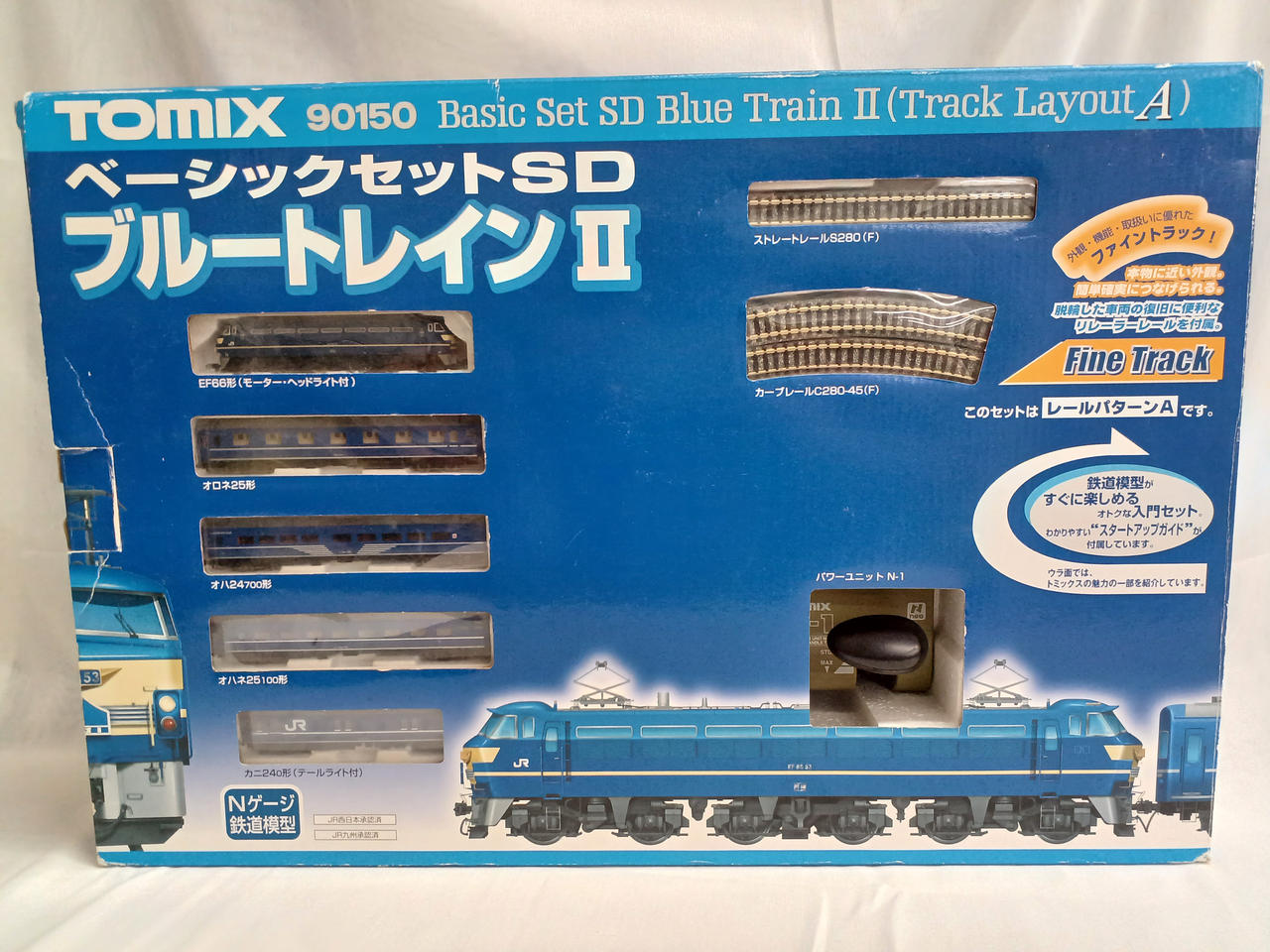 TOMIX Basic Set SD Blue Train pattern A TOMIX Basic Set SD Blue