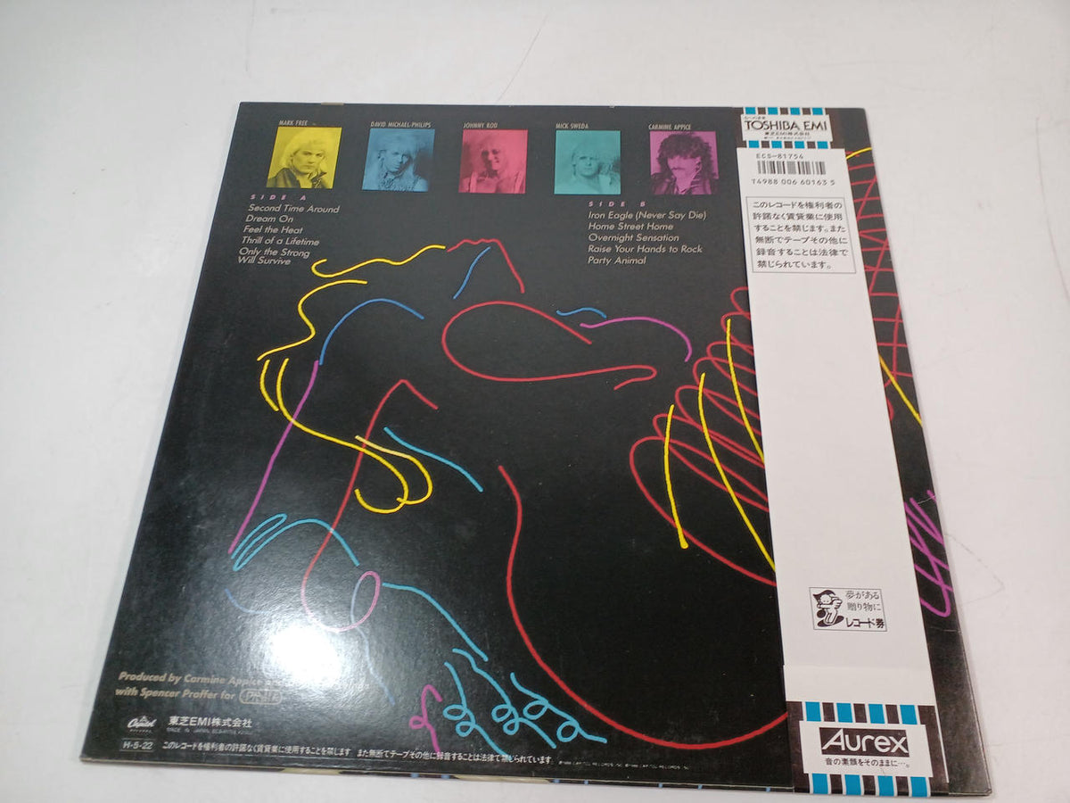 Toshiba EMI Thrill on the Street Corner / King Cobra ECS-81754
