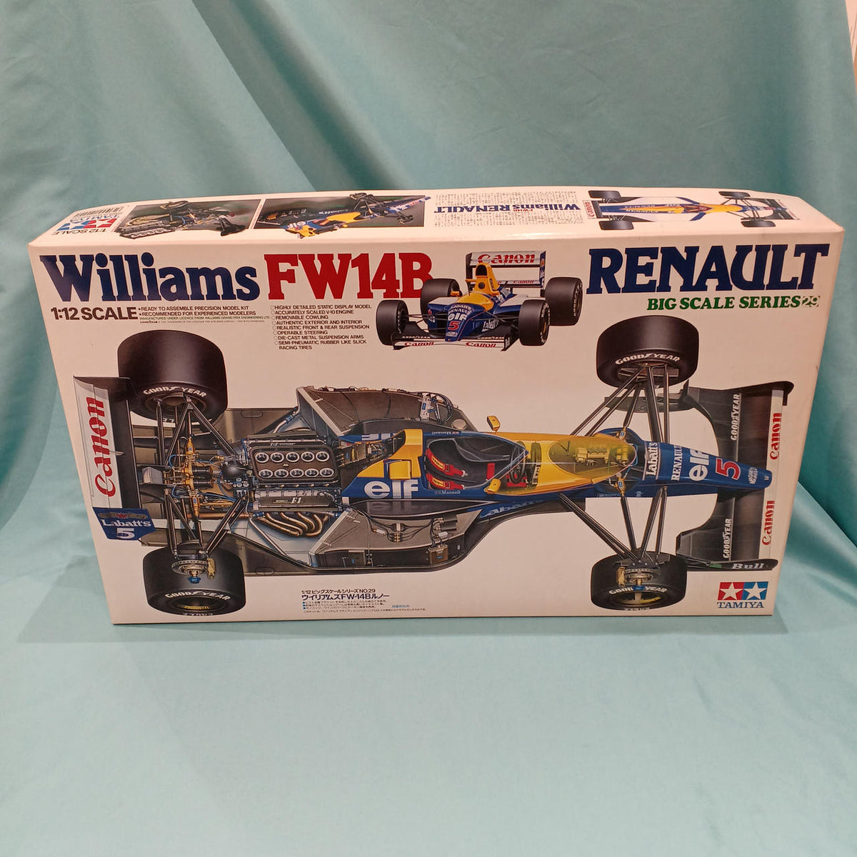 TAMIYA Big Scale Series NO.29 Williams FW14B Renault
