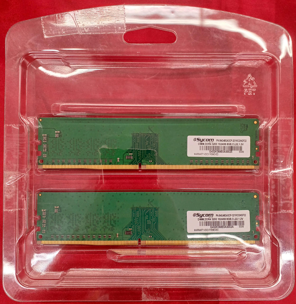 CRUCIAL DDR4 PC Memory CT8GDFS832A Set of 2