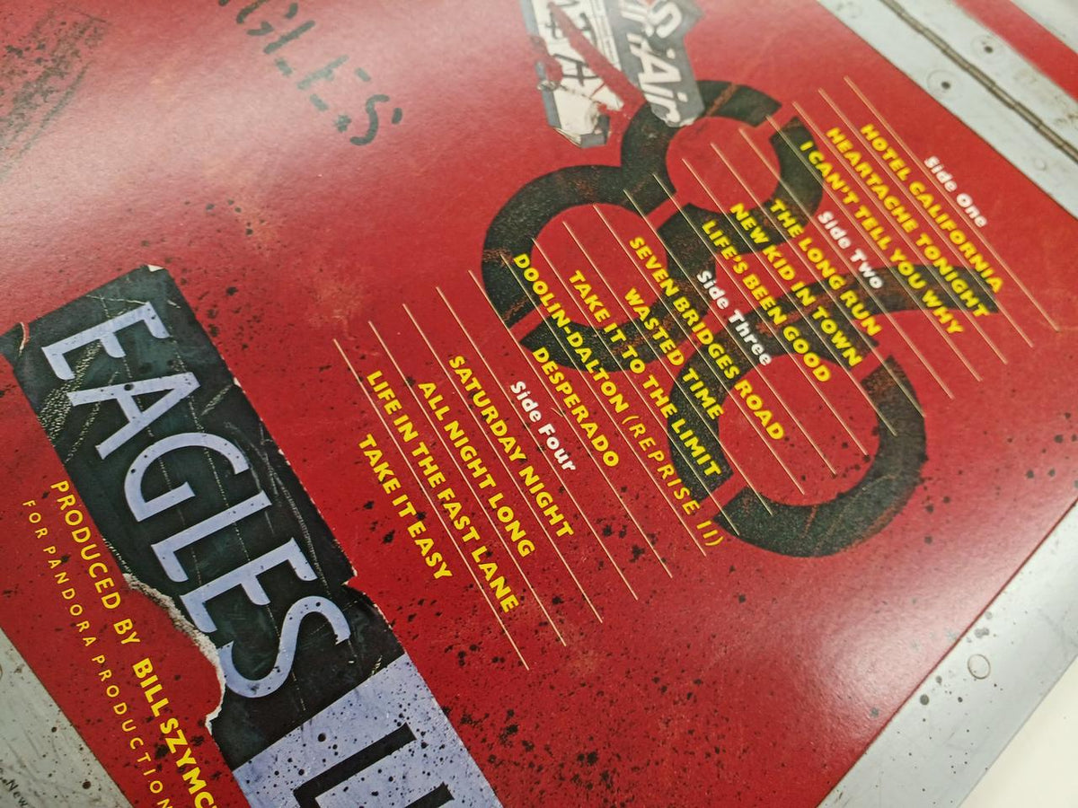 Warner Pioneer LP EAGLES LIVE
