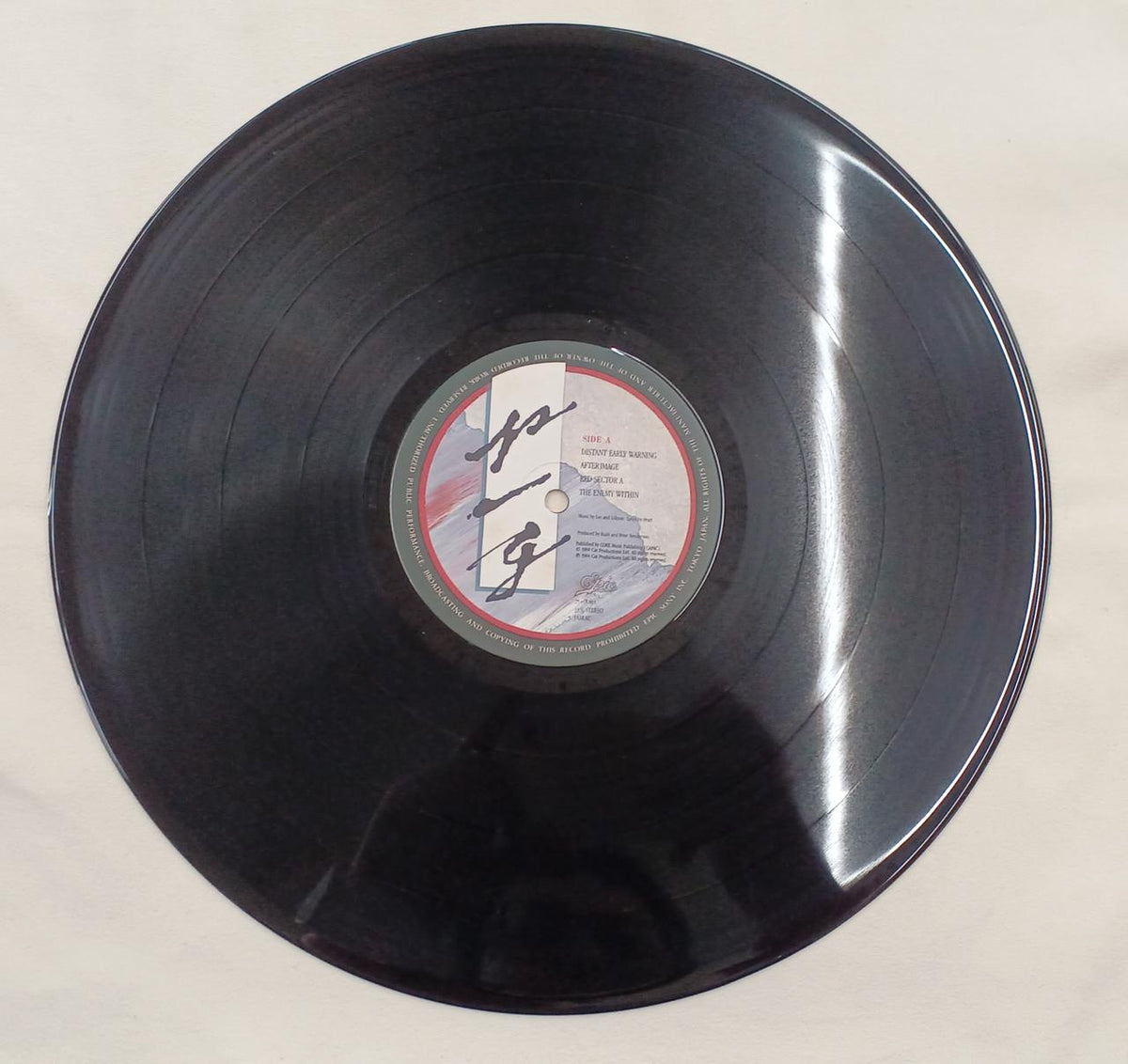 EPIC Sony Record: Grace Under Pressure