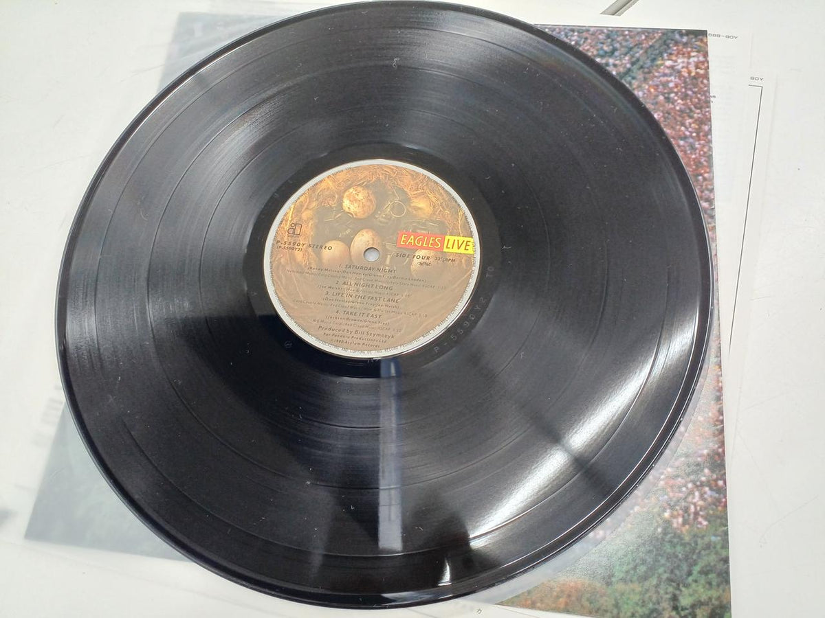 Warner Pioneer LP EAGLES LIVE