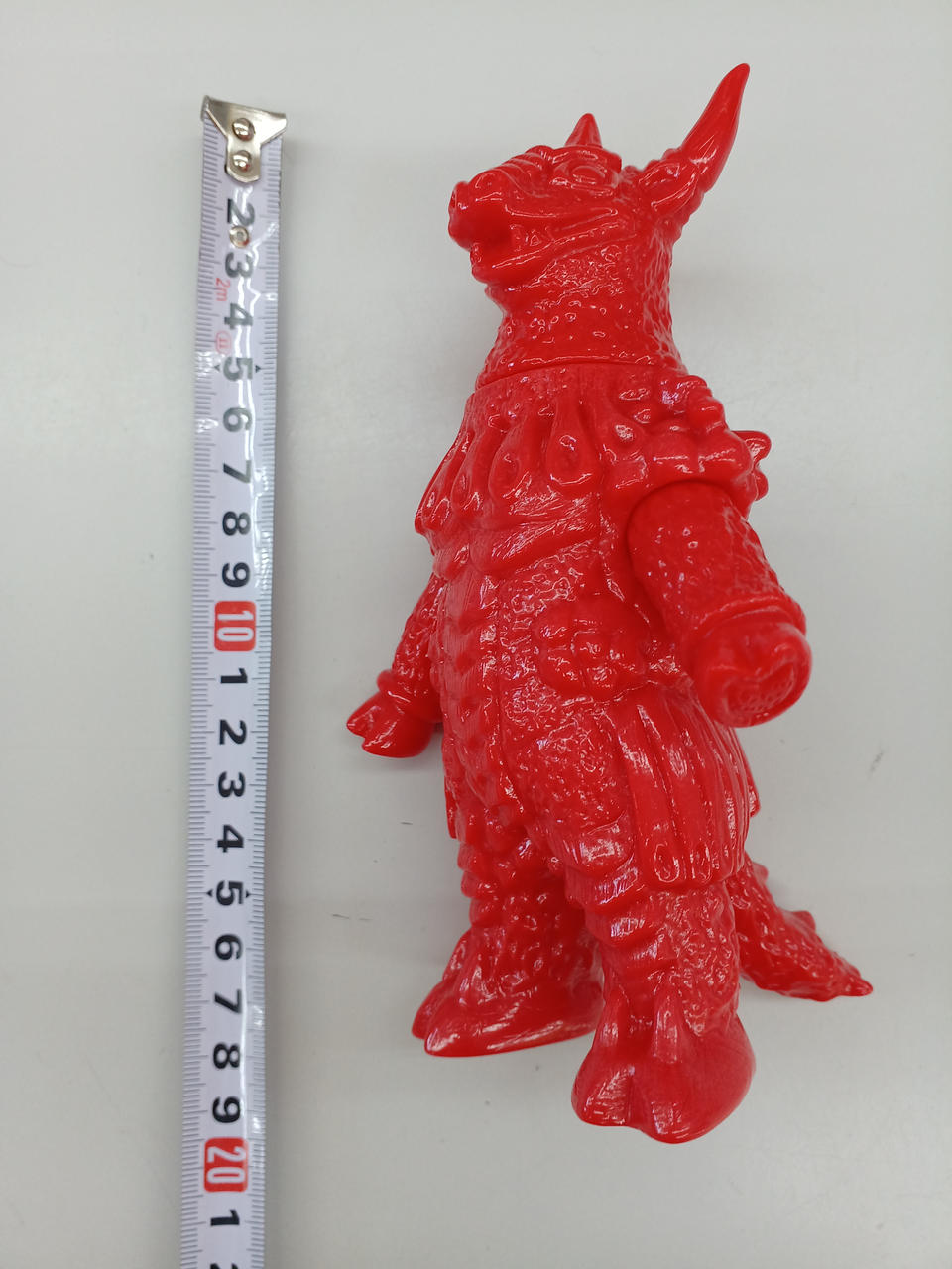 Bear Model Robot Soft Vinyl Figure Kaura Red