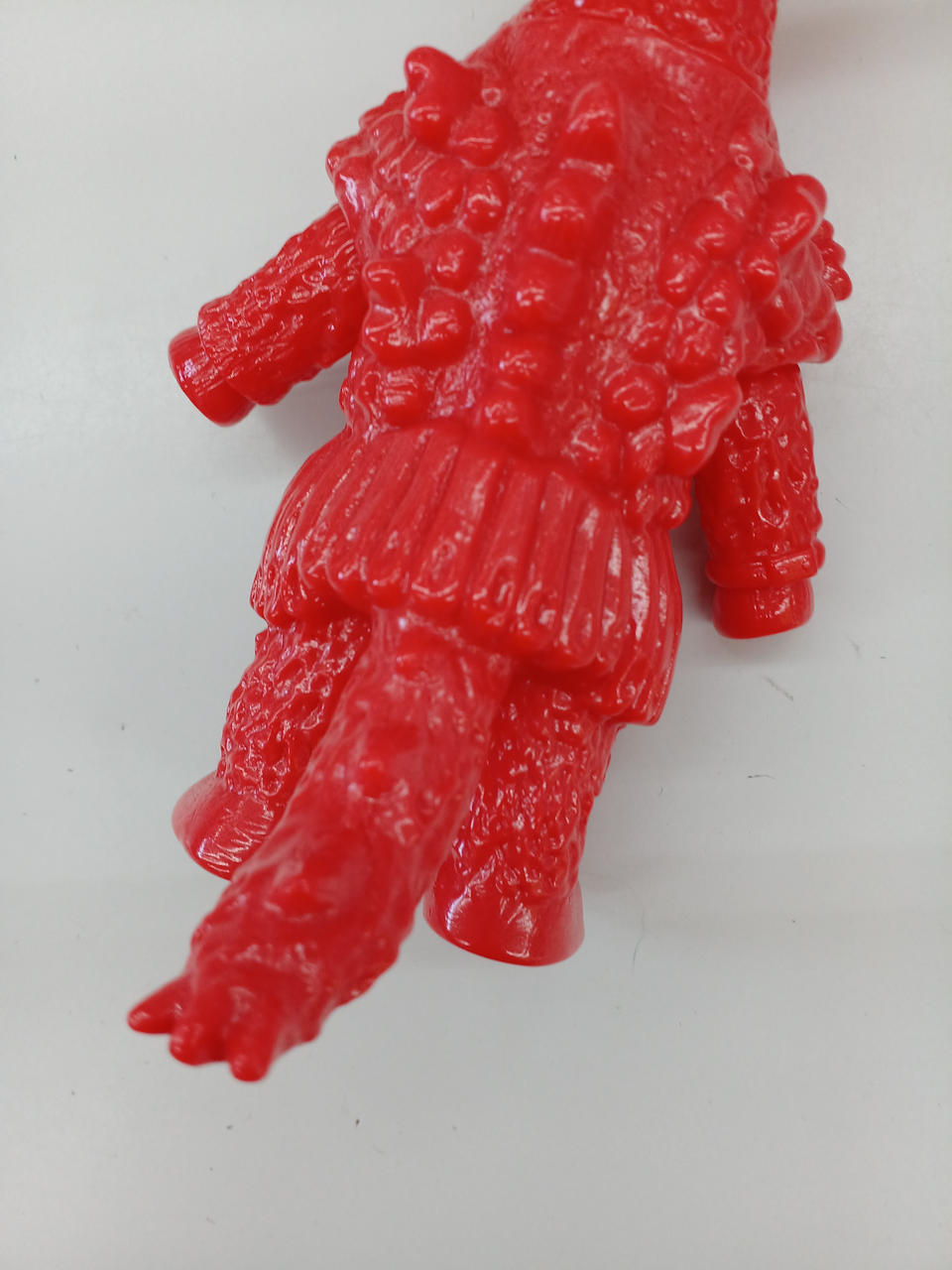 Bear Model Robot Soft Vinyl Figure Kaura Red