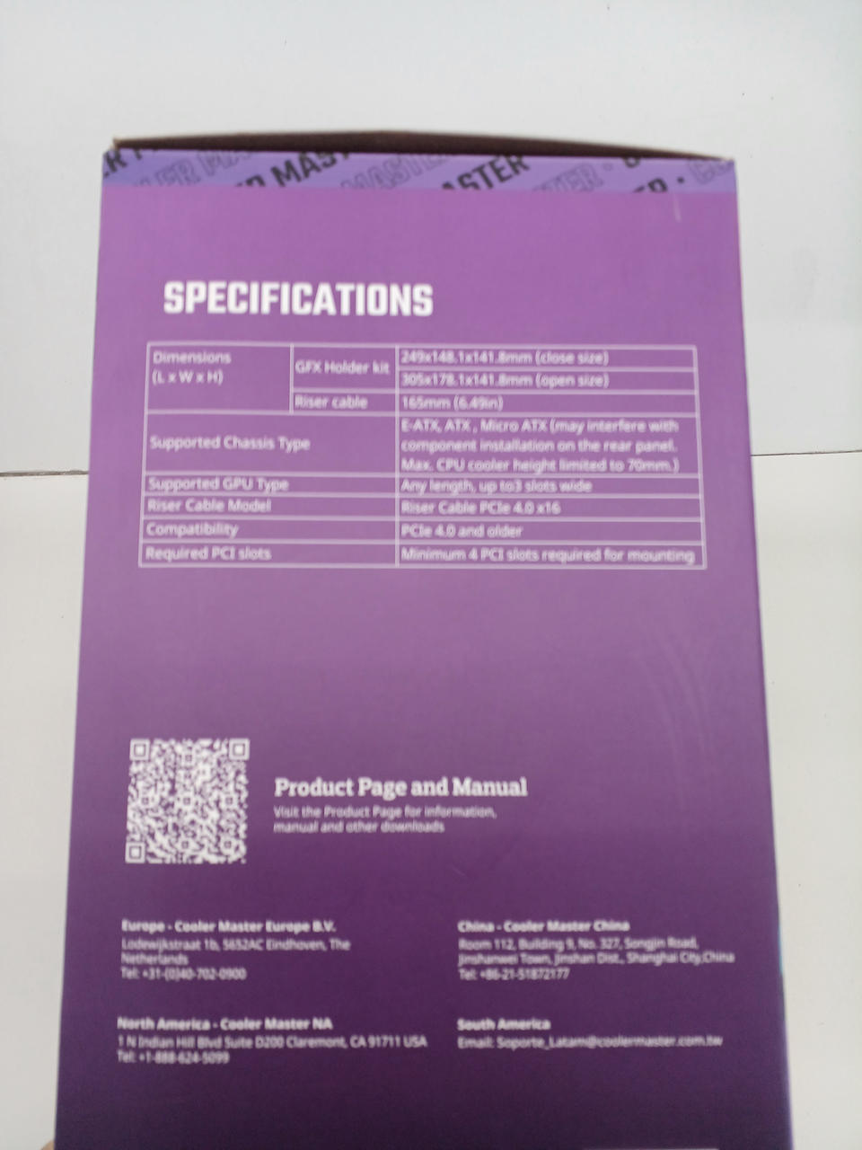 COOLER MASTER Graphics Card Mount MCA-U000R-KFVK03