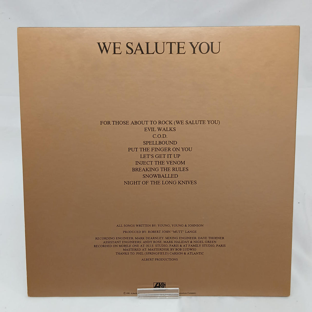 ATLANTIC 【EX】 AC/DC / Devil's Invitation P-11068A