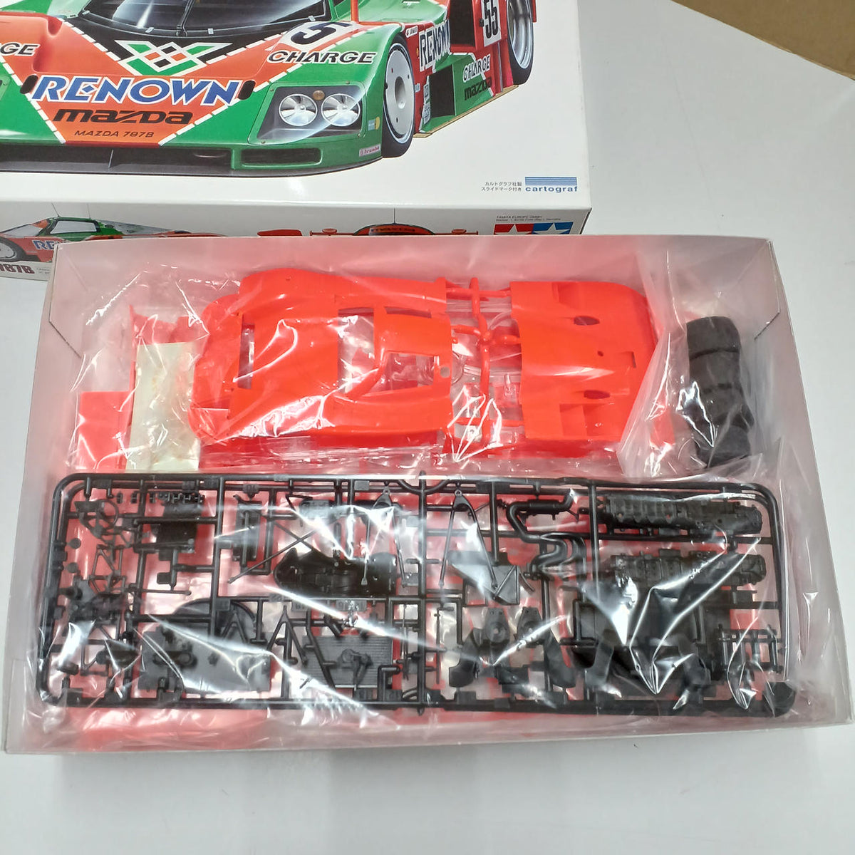 TAMIYA 1/24 Mazda 787B Display Model Sports Car Series NO.352 Unassembled