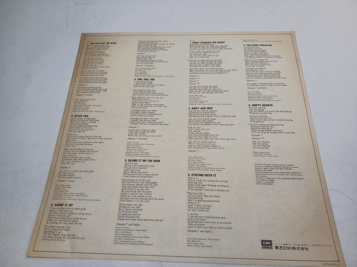 Toshiba EMI Blue of Sorrow (Sample Disc) EYS-81372
