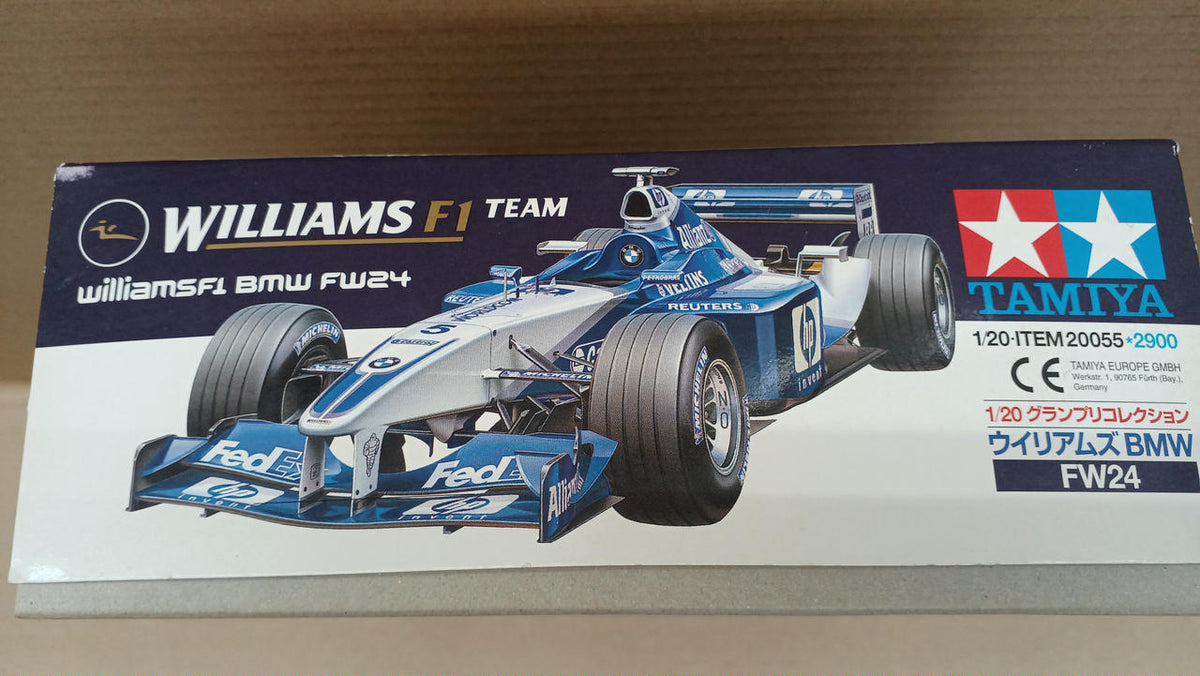 Tamiya 1/20 scale plastic model Williams BMW FW24