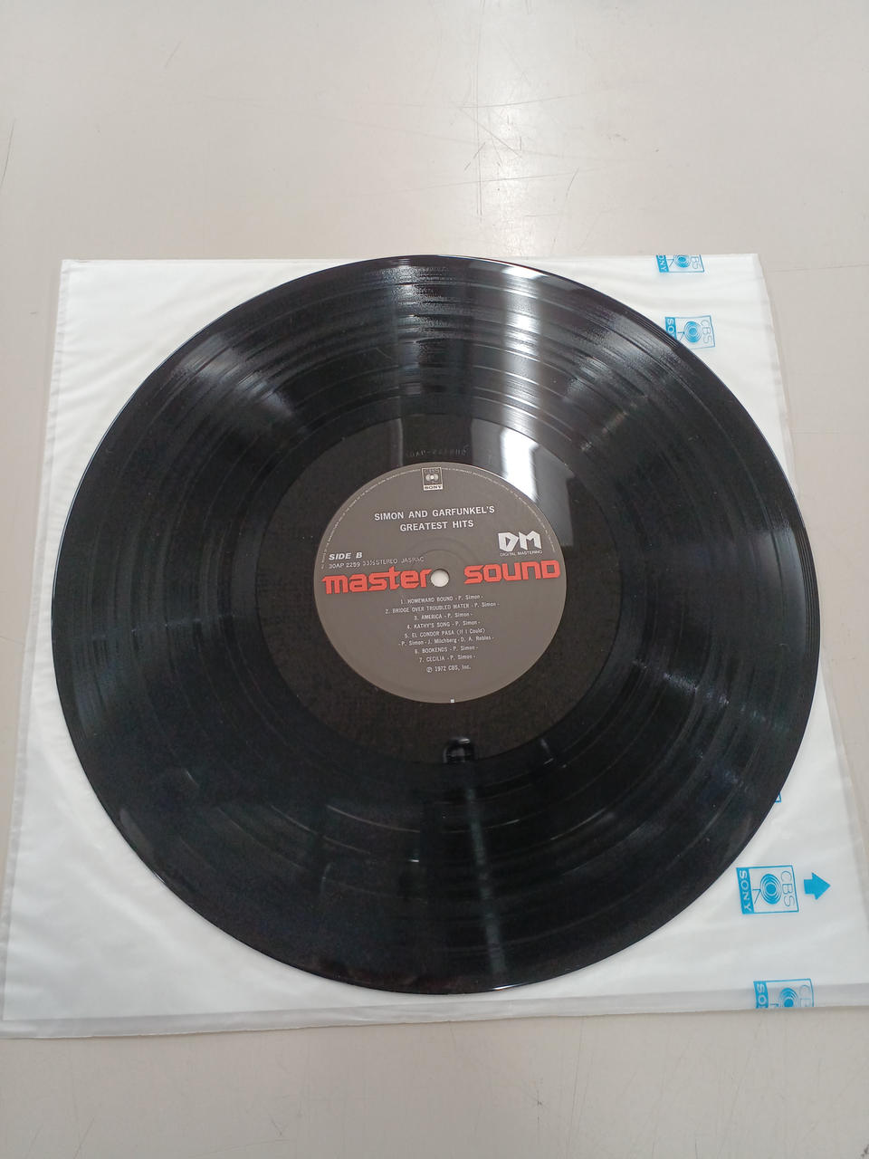 SONY LP Greatest Hits 30AP Master Sound