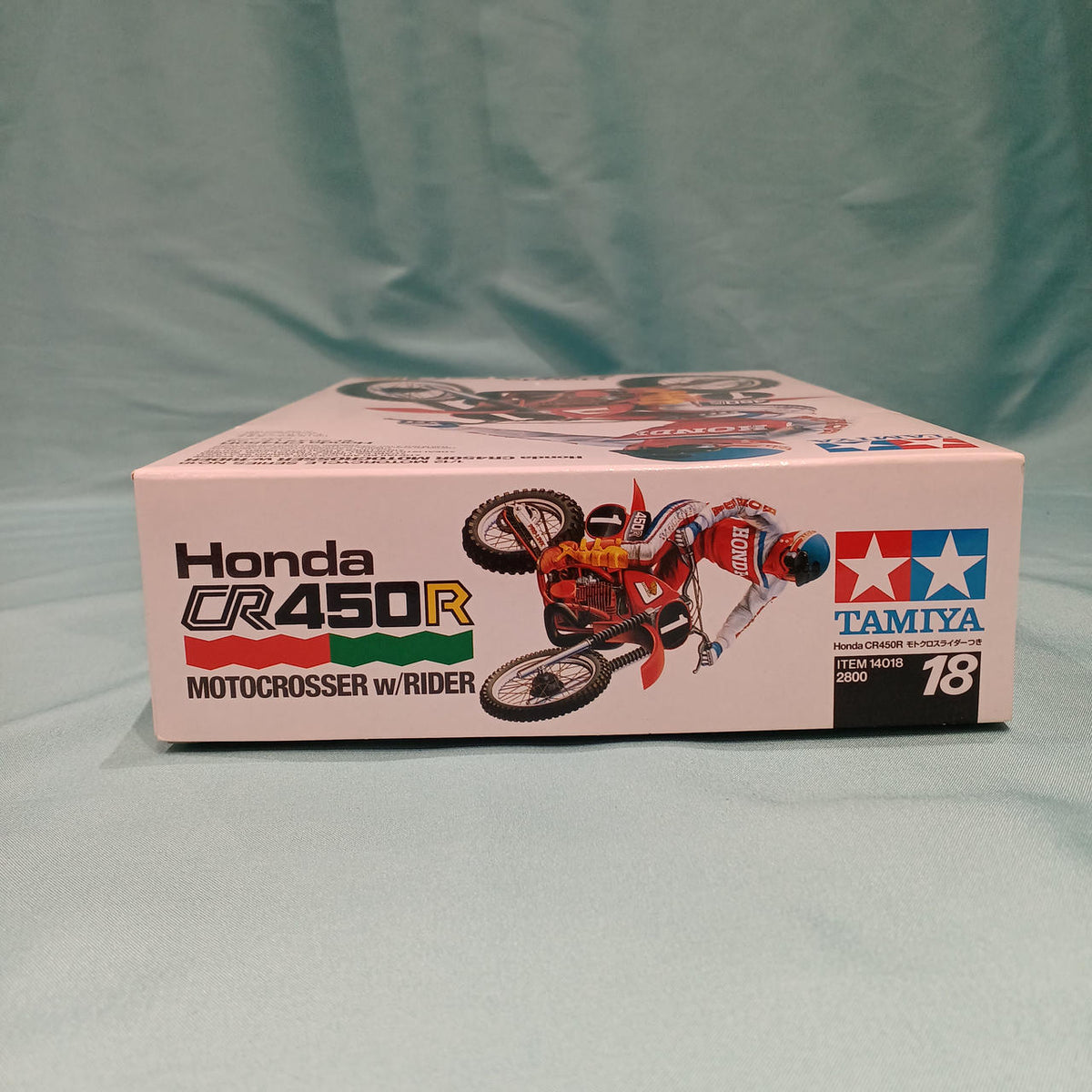 TAMIYA CR 450R with rider