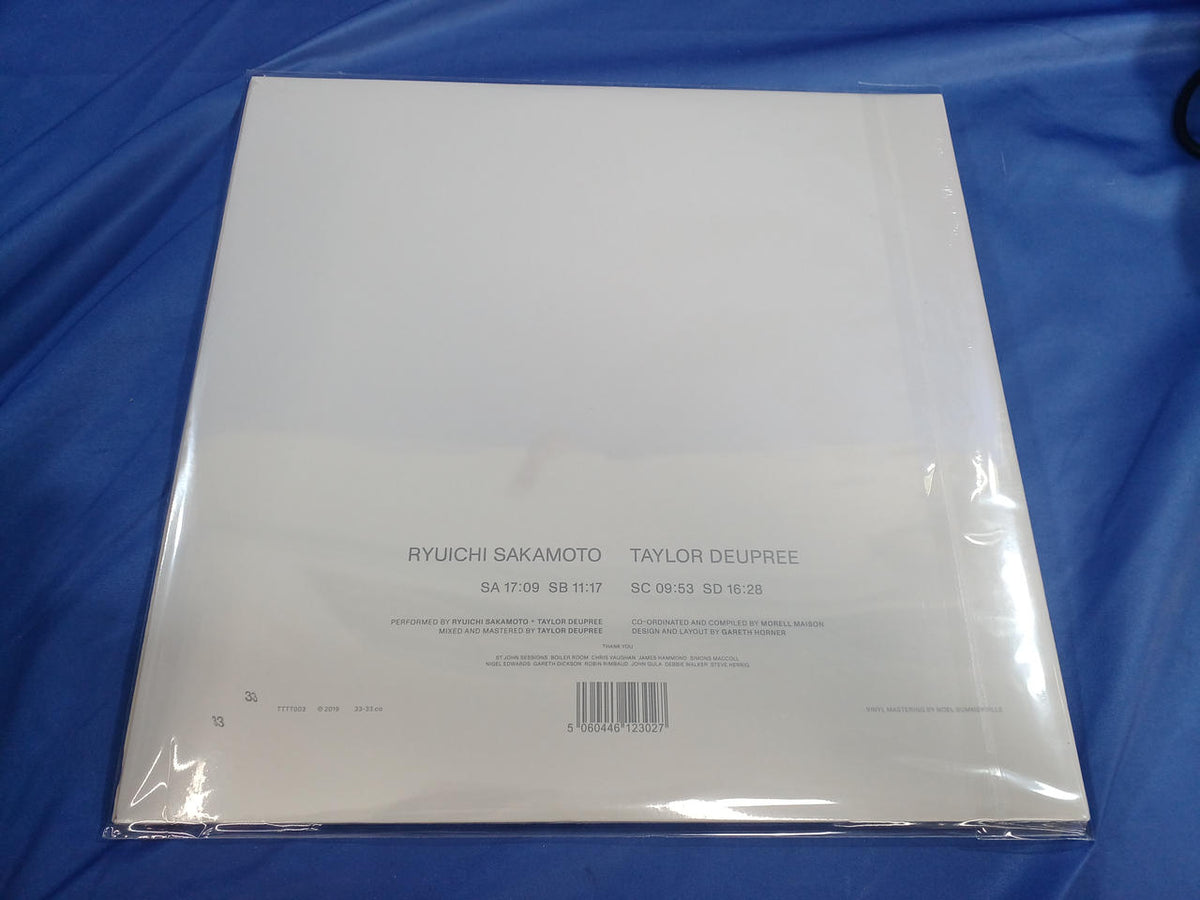 THIRTYTHREE RECORDS LP TAYLOR DEUPREE / Ryuichi Sakamoto