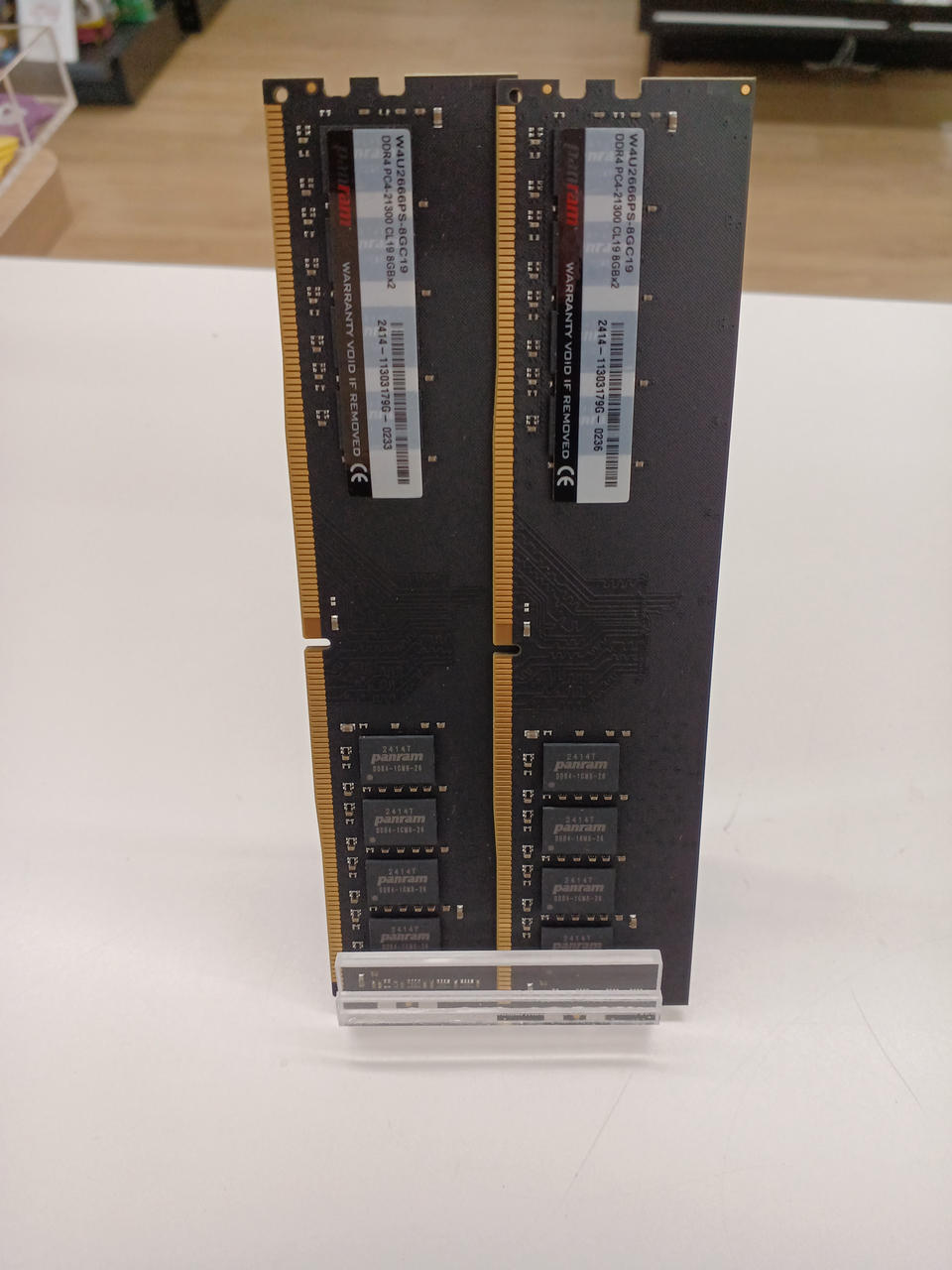 PANRAM DDR4 Memory W4U2666PS-8GC19 x2