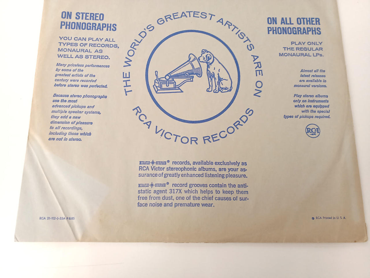 RCA VICTOR ANN. MARGRRT UNTHEWAYUP LSP2453