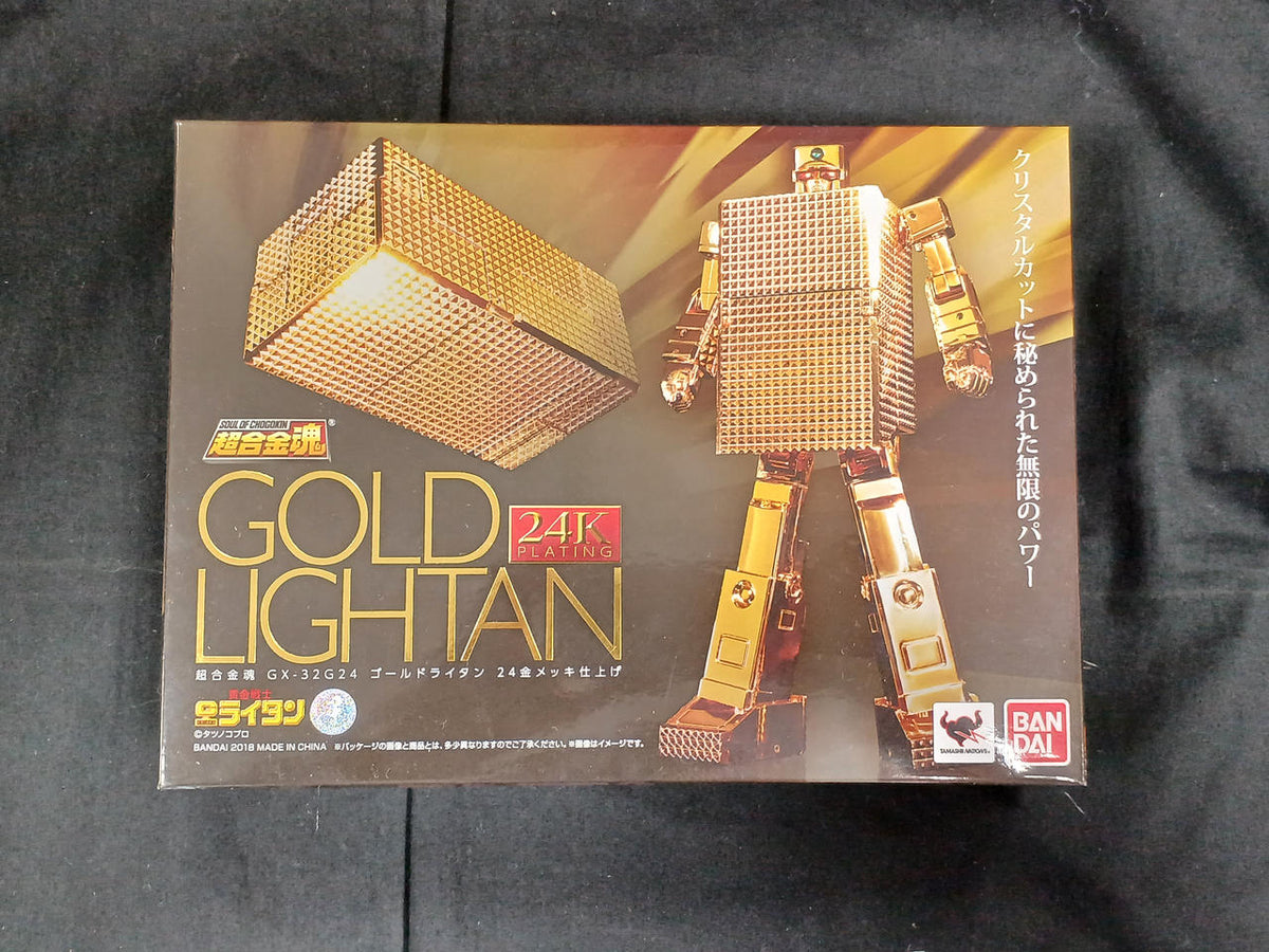 BANDAI Chogokin Soul GX-32G24 Gold Lightan