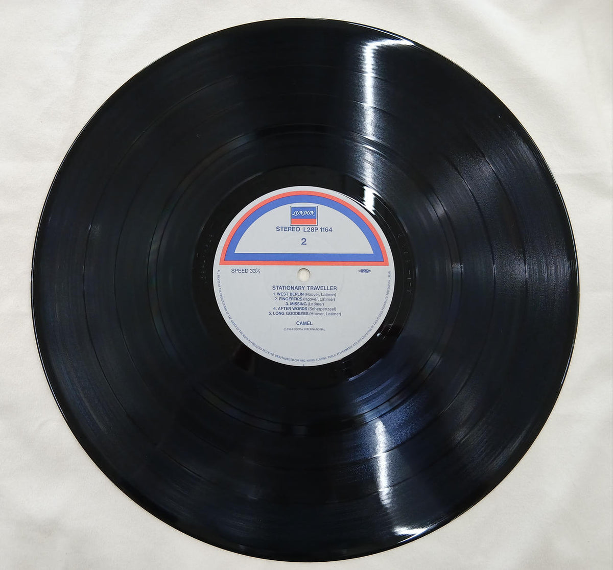 London Records Record Stationery Traveler