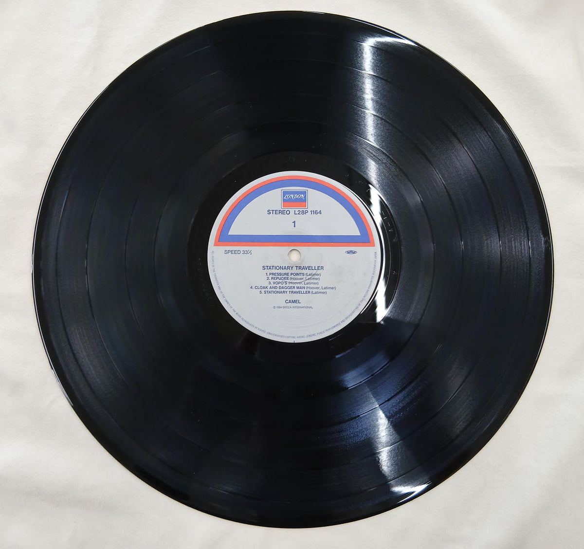 London Records Record Stationery Traveler