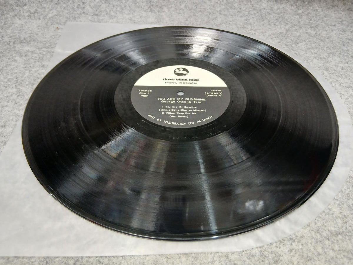 THREE BLIND MICE LP record "YOU'RE MY SUNSHINE"