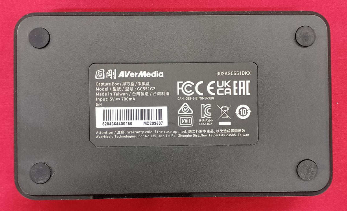 AVERMEDIA Video capture device GC551G1