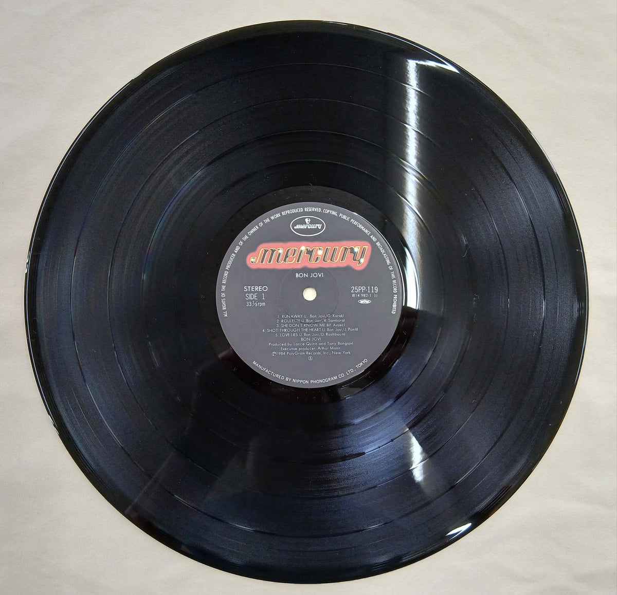 Mercury Records Record: Runaway at Dawn