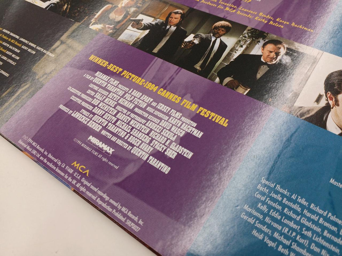 MIRAMAX LP MUSIC FROM THE MOTION PICTURE