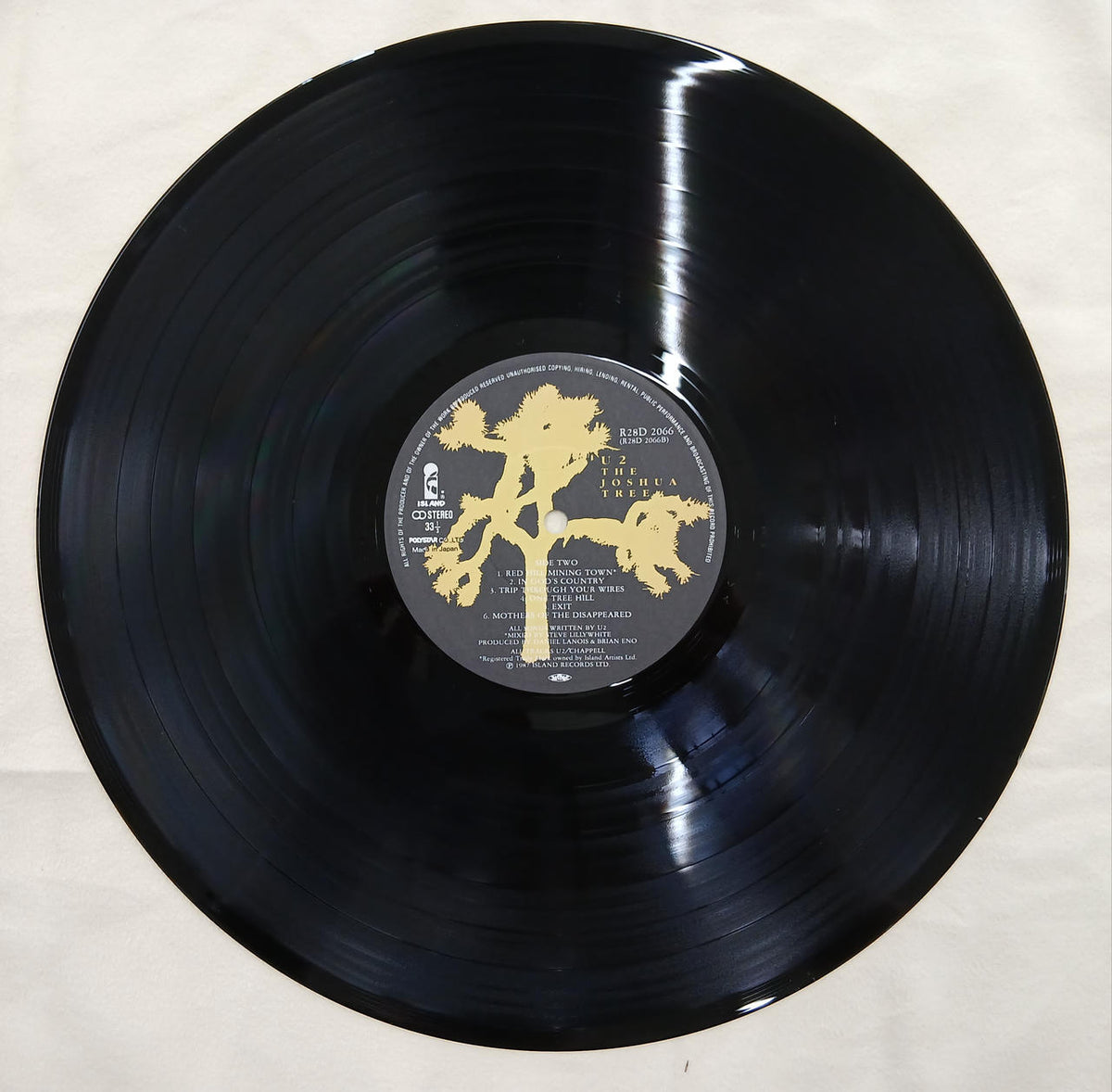 Polystar Records Record: Joshua Tree