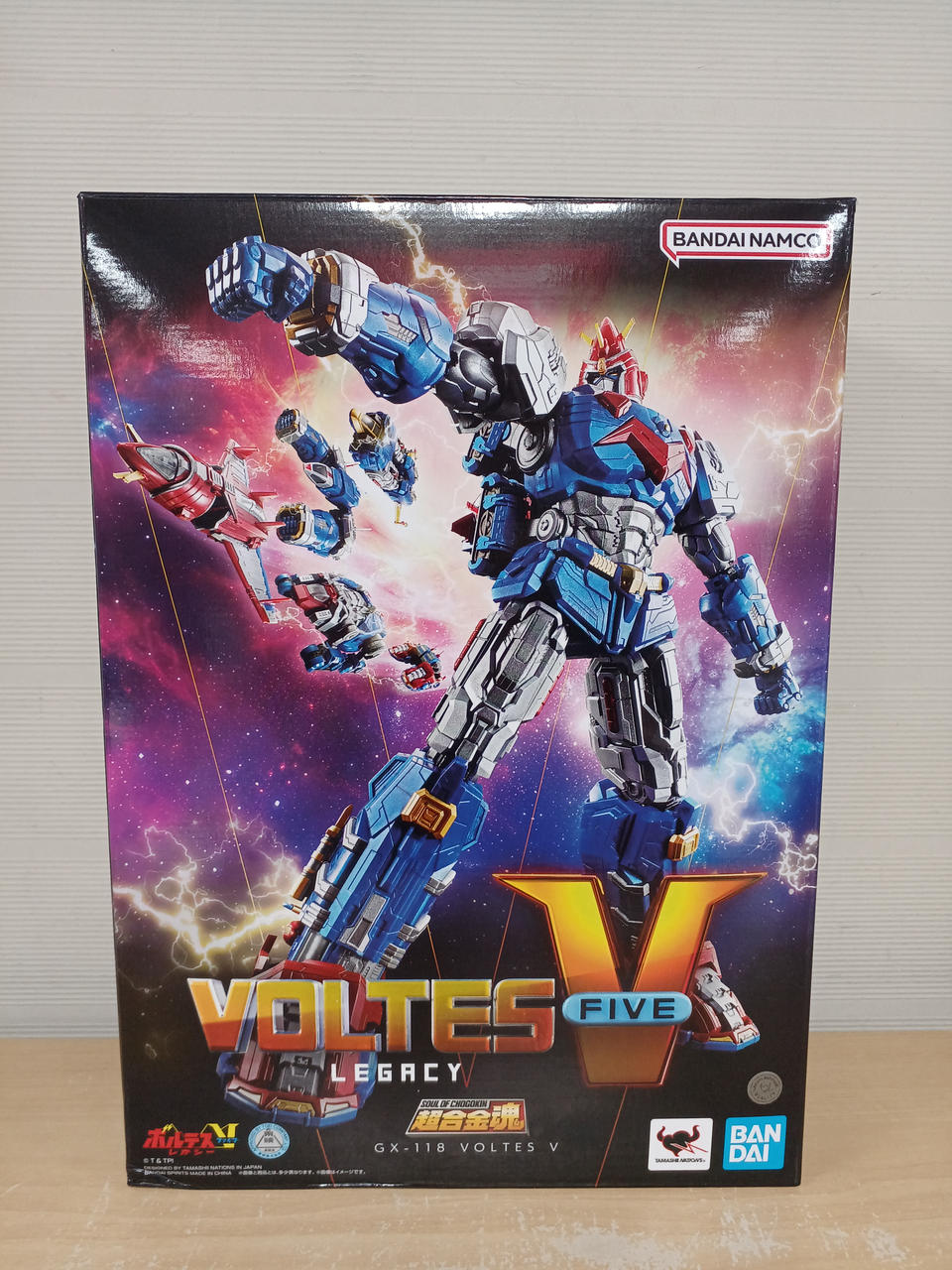 BANDAI Chogokin Soul Voltes V Legacy