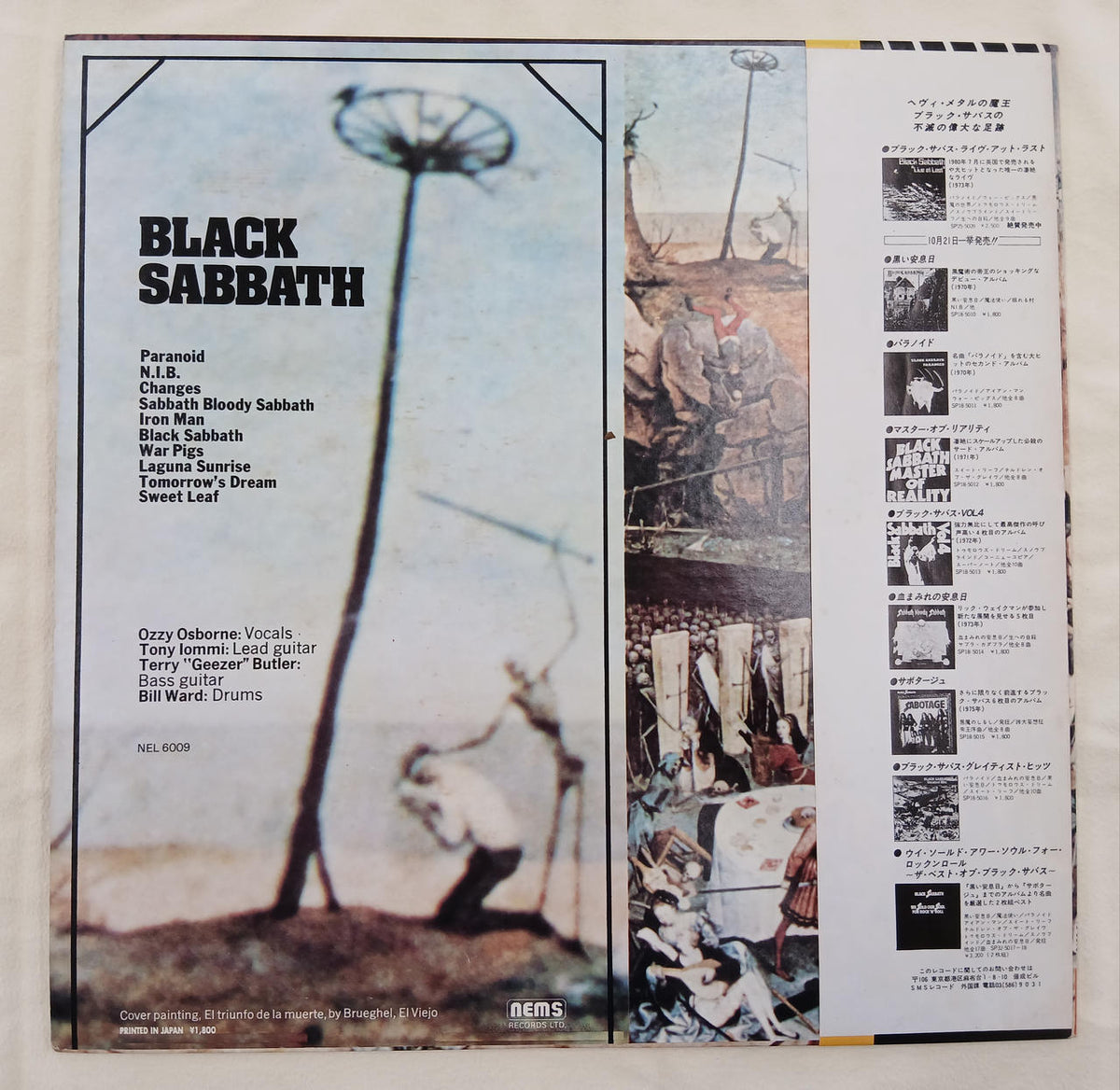 NEWS Record: Black Sabbath Greatest Hits