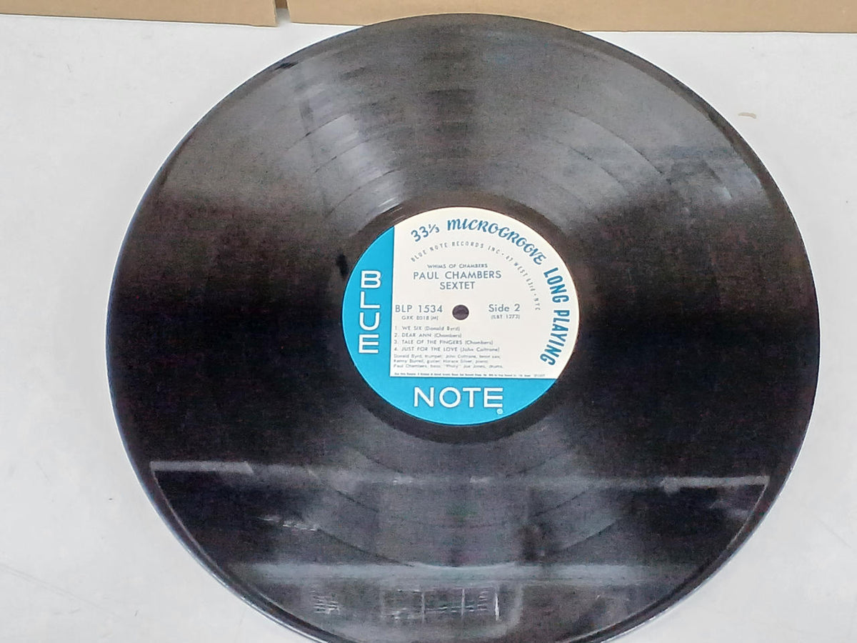 BLUE NOTE RECORDS JAZZ Records PAUL CHAMBERS / WHIMS OF CHAMBER