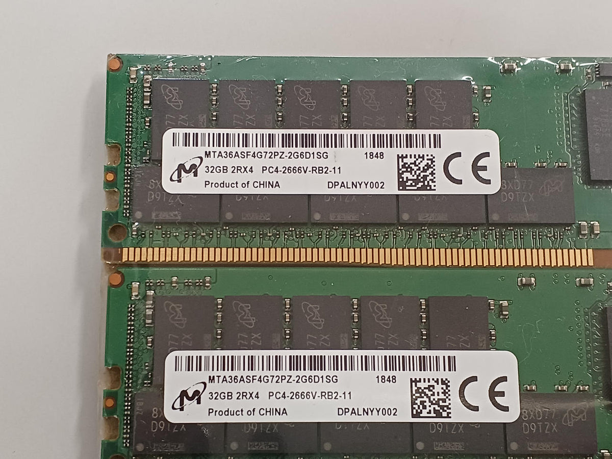 MICRON Server Memory: DDR4 128GB (32GB×4)