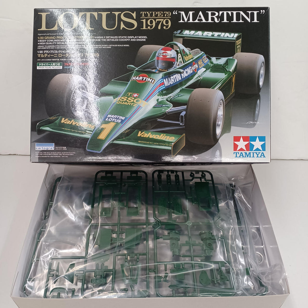 Tamiya Plastic Model 1/20 Martini Lotus Type 79 1979