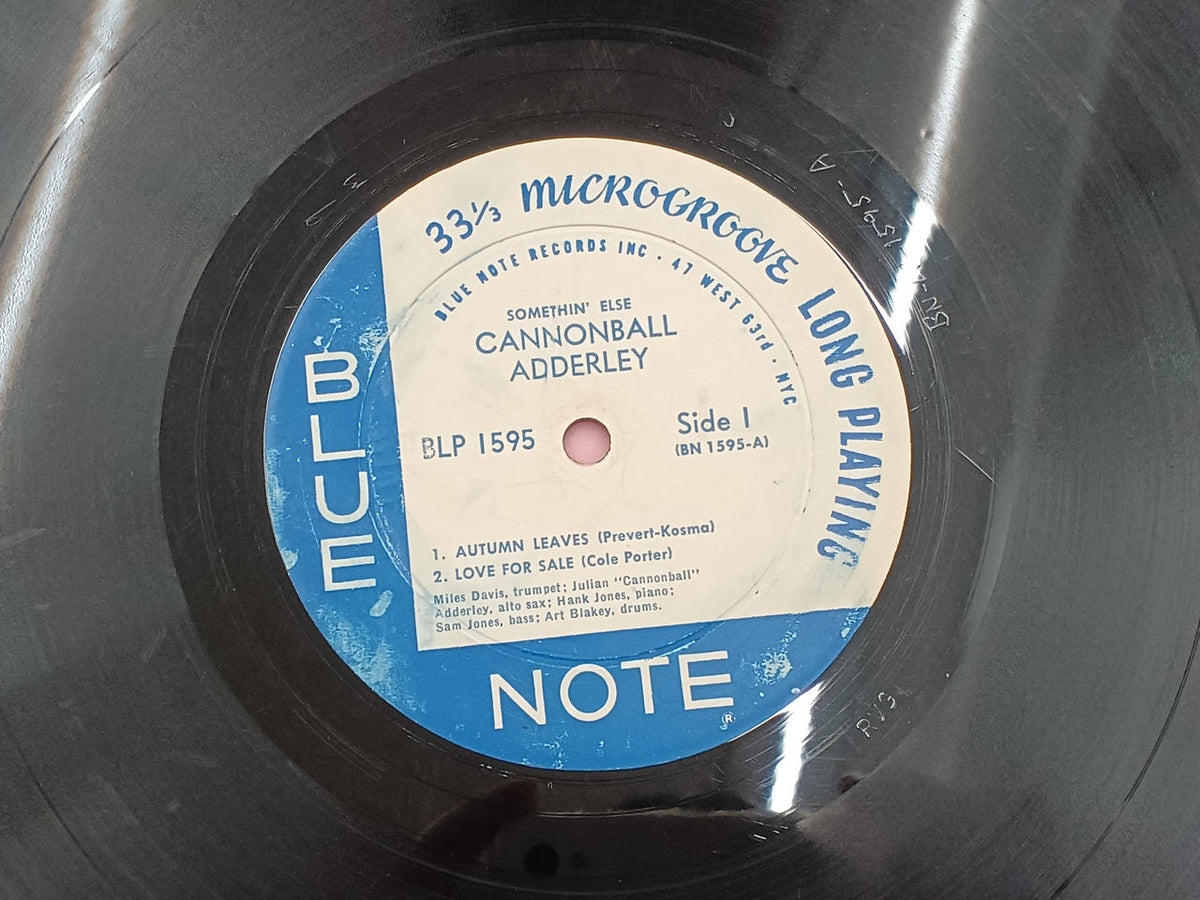 BLUE NOTE LP record SOMETHIN'ELSE /BLUENOTE1595
