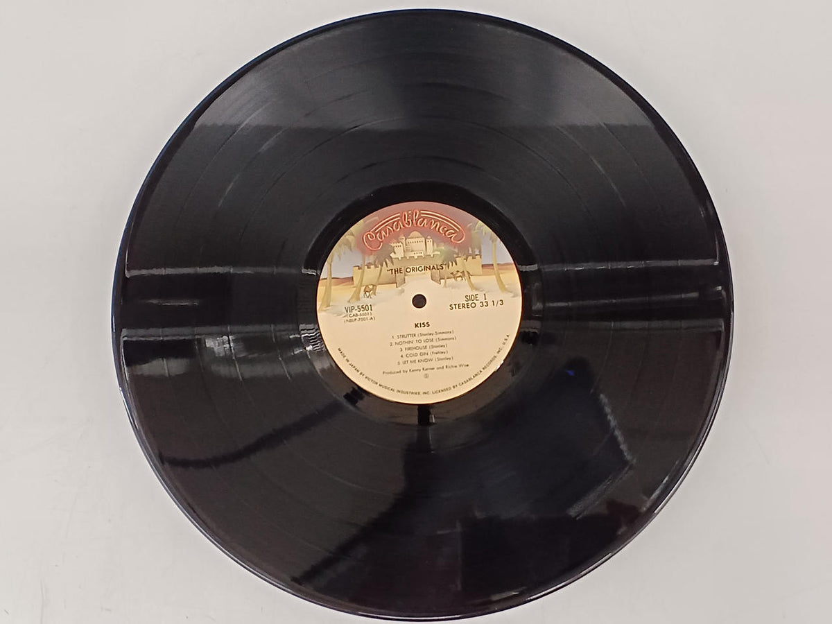 VICTOR Western Music Record KISS / The Full Picture of Hell