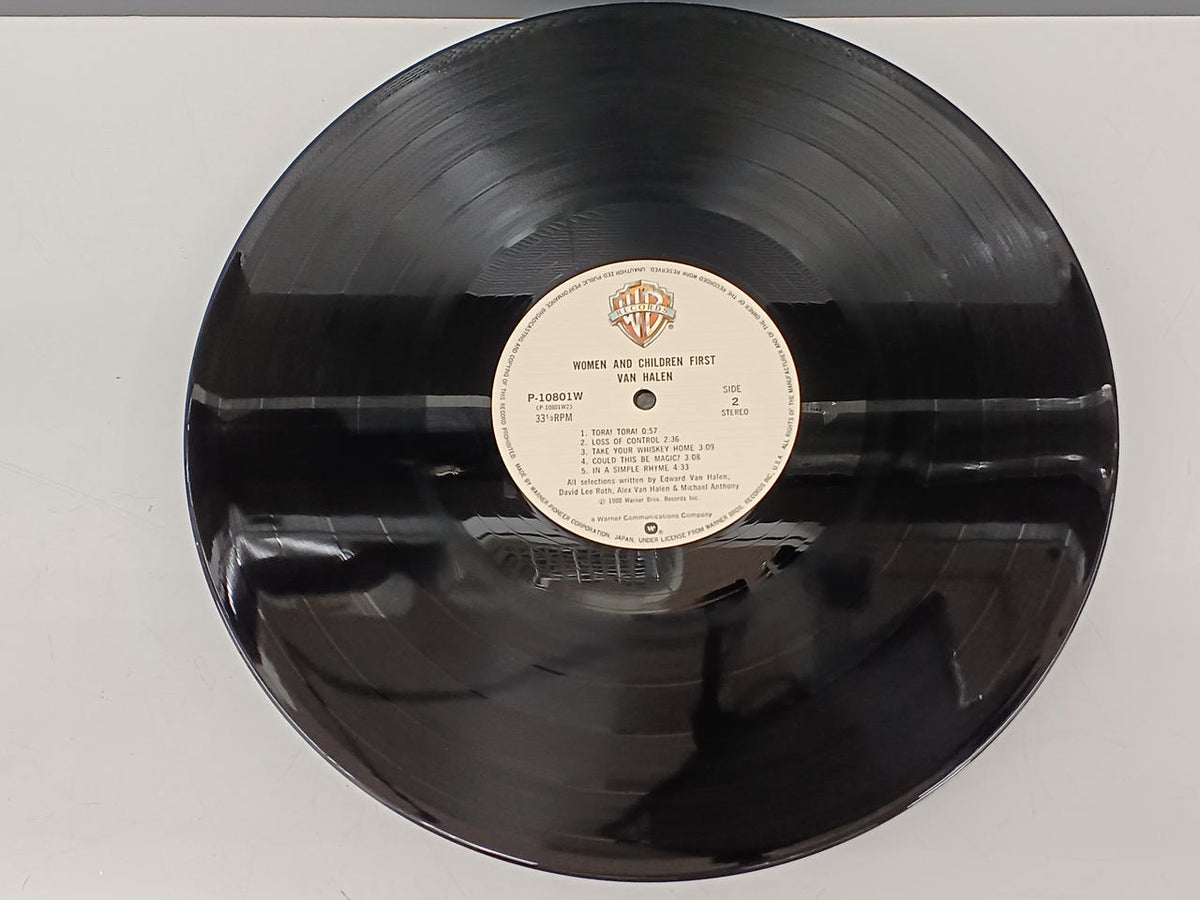WARNER Western Music Record VAN HALEN / Dark Code