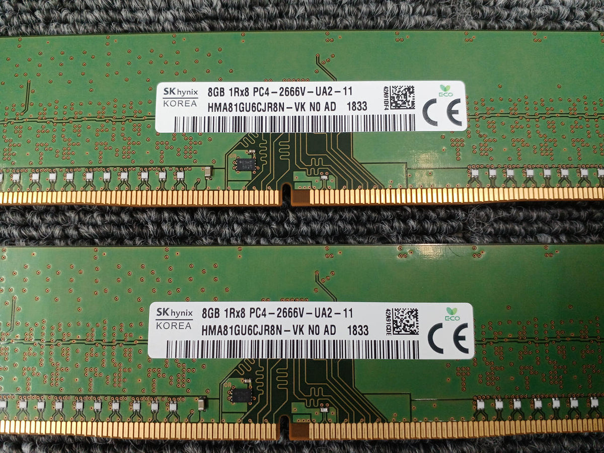 SK HYNIX Memory: PC4-2666V 8GB×2